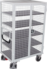 Etagenwagen fest verschweißt RAL 7035 sw-800.987/LG Produktbild