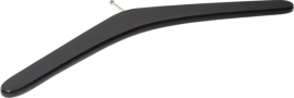 Kleiderbügel aus Hartholzfür Serie Classic Farbe Schwarz mit Spezialaufhängung Produktbild