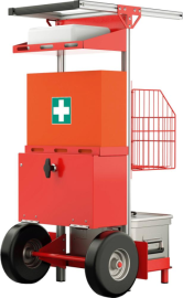 SafeCaddy "Erste Hilfe" mit Beladung SafeCaddy Erste Hilfe mit Beladung Produktbild