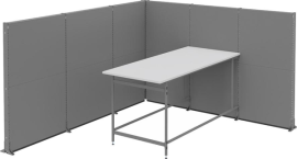 Stellwand Meeting Point B3630xT3130xH Produktbild