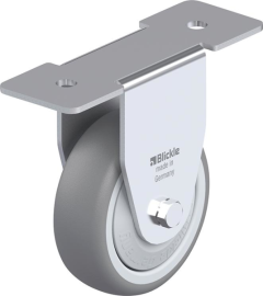 Bockrolle Rad-D75mm Gummi BPA-TPA 75KF-29 Produktbild