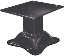 Palettenfüße für Plattenständer RAL 7016 Unterfahrhöhe 100 mm Produktbild