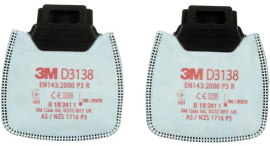 Partikelfilter D3138, P3R mit Aktivkohle 3M Produktbild