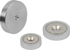 KIPP Magnete mit Senkbohrung (Flachgreifer) aus NdFeB Produktbild