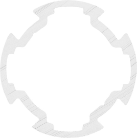 PROFILROHR Ø30, TYP I, P=Ø30, L=1000 ALUMINIUM Produktbild