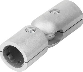 KUGEL-STOßVERBINDER Ø30 MIT VERDREHSICHERUNG, TYP I, P=Ø30 ALUMINIUM Produktbild