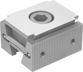 KIPP Keilspanner Stahl, Form B, Spannflächen geriffelt Produktbild