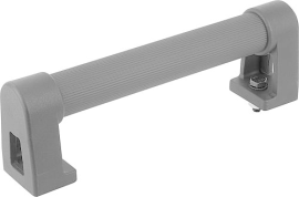 KIPP Rohrgriffe Aluminium mit Kunststoff-Griffschenkel, Form B Produktbild