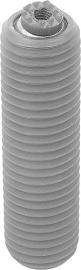 KIPP Pendelauflagen verstellbar, mit O-Ring, auswechselbaren Einsätzen und Innensechskant, Form F, Gripper abgeflacht, mit Riffelung Produktbild