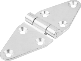 SCHARNIER WARTUNGSFREI FORM:A 140X50, STAHL VERZINKT, A1=39, A2=39, A3=70, A4=70 Produktbild