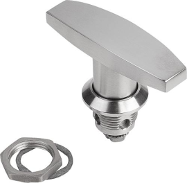 KIPP Drehriegel Edelstahl mit T-Griff Produktbild
