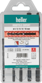 Dachziegelbohrer-Satz ROOFTILE EXPERT 5-tlg., 4/5/6/8/10mm heller Produktbild