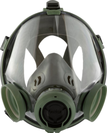 Vollmaske C702/TWIN (Klasse 3), olive/black Produktbild