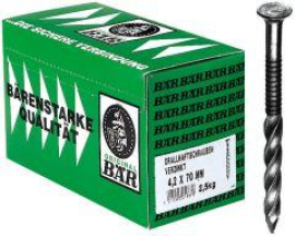 Drallhaftschrauben Eisen verzinkt Produktbild