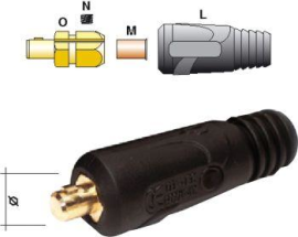 Schweißkabelstecker 400 A(16-35 qmm) Z 14 mm Produktbild