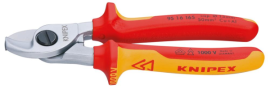Kabelschere VDE mit Mehrkomponenten-Griffen 165mm KNIPEX Produktbild
