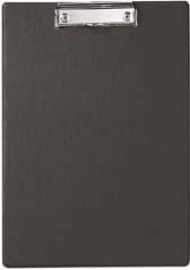 A4 Schreibplatte schwarz m. Folienüberzug Produktbild