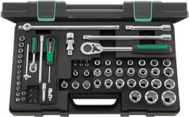 Steckschlüssel-Satz 86TX KN 1/4" und 1/2" 63-teilig Stahlwille Produktbild