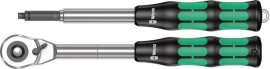 Umschaltknarren-Satz ZYKLOP Hybrid 1/2" 2-teilig Wera Produktbild