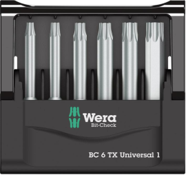 Bit-Satz Bit-Check 6 TX Universal 1 Wera Produktbild