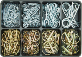E-NORM Montagekoffer 24 Klappsplint,Federstecker E-NORMpro Produktbild