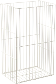 Abfallkorb weiß 600X380X260mm Produktbild