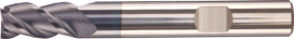 FORTIS Schaftfräser lang VHM AlTiN+ Z3 45Grad Schaft HB Produktbild