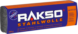 Stahlwolle Gr. 1 mittel, EK 200 g Rakso Produktbild