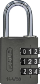Zahlen-Hangschloss titanium Lock-Tag Produktbild