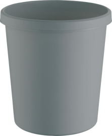 Papierkorb 18 l lichtgrau331mm recycling K-Stoff Produktbild