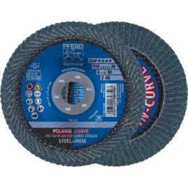 POLIFAN-Fächerscheiben PFR 150-M Z 40 SGP CURVE STEELOX Produktbild