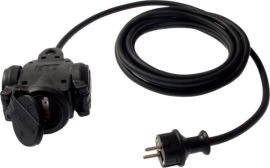 Dreiwegekupplung m. 10 m Leitung H07RN-F 3 G 1,5 Produktbild