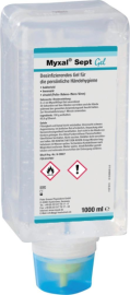 Händedesinfektion Myxal Sept Gel,1000 ml Variofl. Produktbild