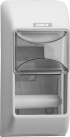 Toil.papierspender Katrin f. 2 Rollen,weiss Produktbild