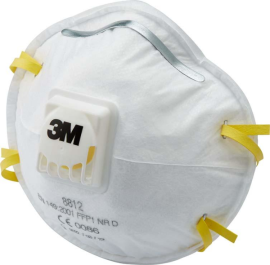 3M Atemschutzmaske 8812 mit Ausatemventil Produktbild