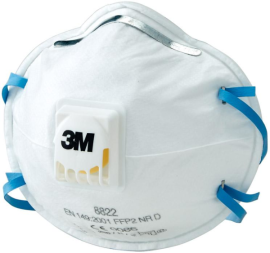 3M Atemschutzmaske 8822 FFP2 NR D Produktbild