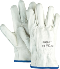 Fahrerhandsch.Driver,Rindnappa,Gr.10,grün/beige Produktbild