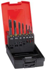 Maschinengewindebohrer- Set DIN371/376 HSSE Form B M3-12 FORMAT Produktbild