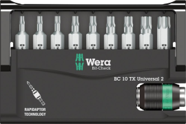 Bit-Satz Bit-Check 10 Universal 2 Wera Produktbild