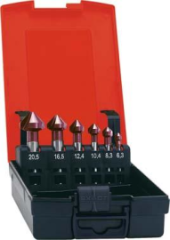 Kegelsenker-Set TiAlN Form C 90Grad 6,3-20,5mm FORMAT Produktbild