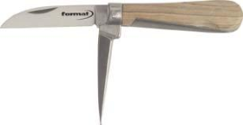 Kabelmesser 2-teilig Holzgriff 163mm FORMAT Produktbild