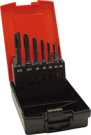Maschinengewindebohrer- Set TANDEM DIN376 HSSE vaporisiert Typ N 6H Form B M3-M12 FORMAT Produktbild