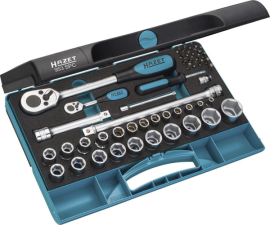 Steckschlüssel-Satz 953SPC 1/4" und 1/2" 47-teilig Hazet Produktbild