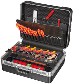 Werkzeugsortiment Elektriker 38-teilig im ABS-Koffer FORMAT Produktbild
