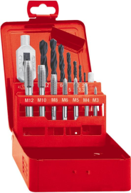 Einschnittgewindebohrer- Set DIN352 HSS M3-M12 FORMAT Produktbild