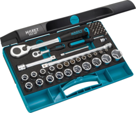 Steckschlüssel-Satz 953HP 1/4" und 1/2" 47-teilig Hazet Produktbild