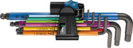 Winkelschraubendreher- Satz Multicolor mit Haltefunktion 9-teilig Wera Produktbild