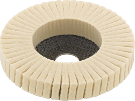 Fächerscheibe Filz Ø 125mm D5 H25 FORMAT Produktbild