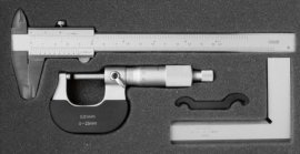 Messzeug-Satz 3-teilig FORTIS Produktbild
