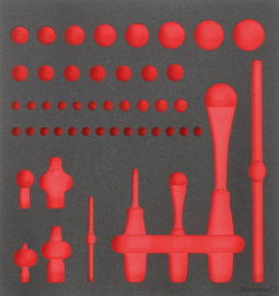Werkzeugmodul 2/3 leer Steckschlüssel 1/4" und 1/2" FORMAT Produktbild